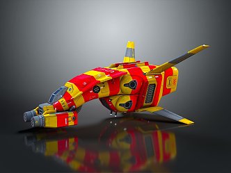 Modern Spacecraft Aircraft 3d model