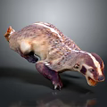 Beiji Badger American Badger Fur Tasmanian Badger Wolverine Badger Animal Wild Animal 3d model