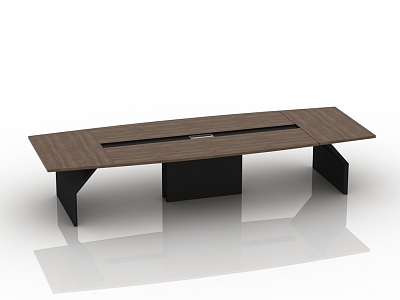 Desk Class Desk Conference Table 3d model