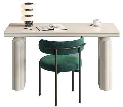 Modern CB2 Desk Chair 3d model