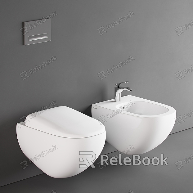 Modern Toilet Wall-mounted Toilet model