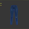 Dark Colored Slim Fit Denim Jeans With Ripped Knees For Casual Fashion Look