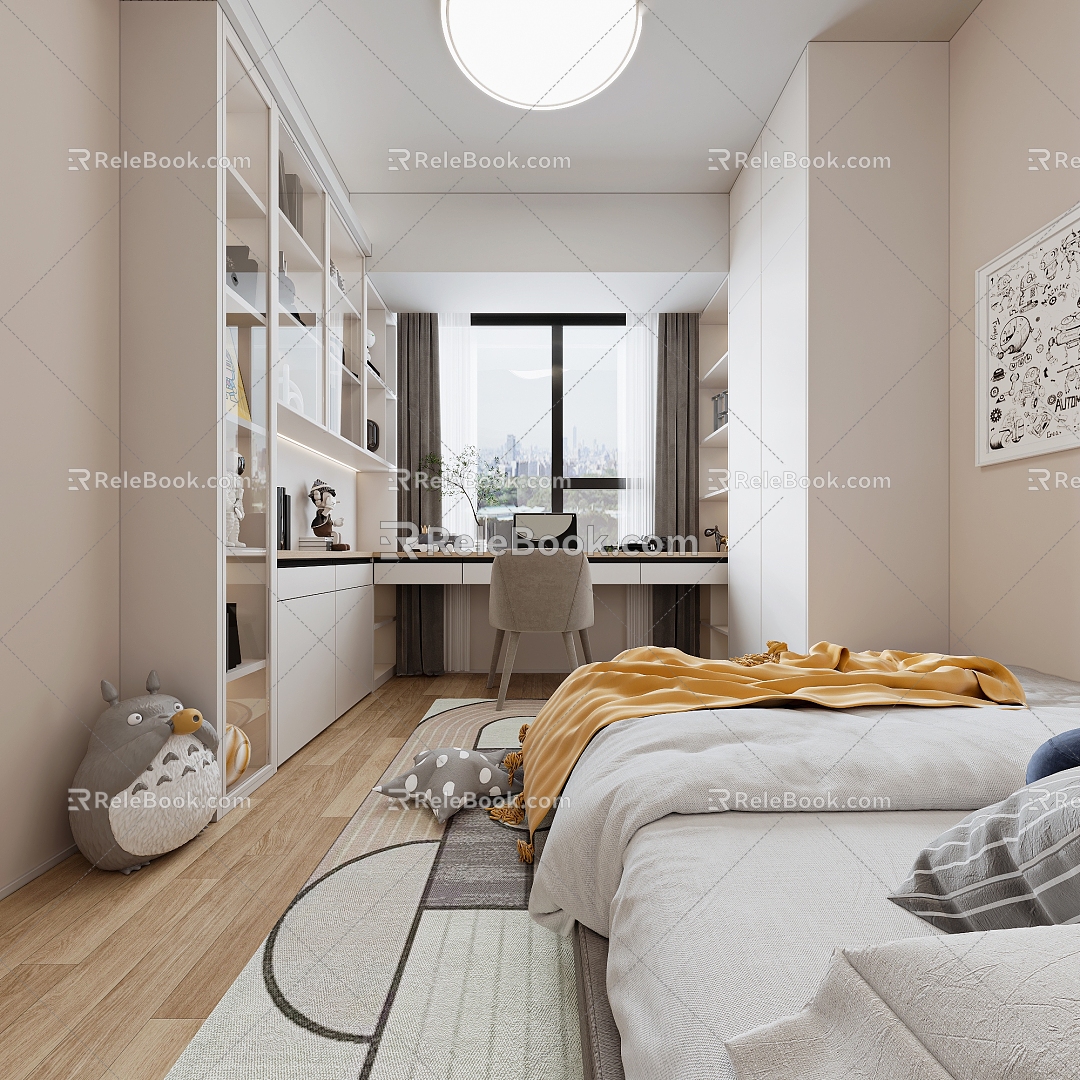 Children's room 3d model