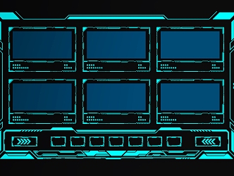 circuit technology element technology wireframe technology circuit 3d model