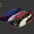 Casual Shoes Jogging Shoes Doo Shoes Loafers Flat Shoes Low Top Shoes Low Top Shoes Loafers 3d model