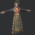 Emperor Qin Shihuang Emperor Son of Heaven King Shi Emperor Ying Zheng 3d model