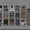 Various Modern Daily Use Home Appliances With Diverse Colors And Compact Designs