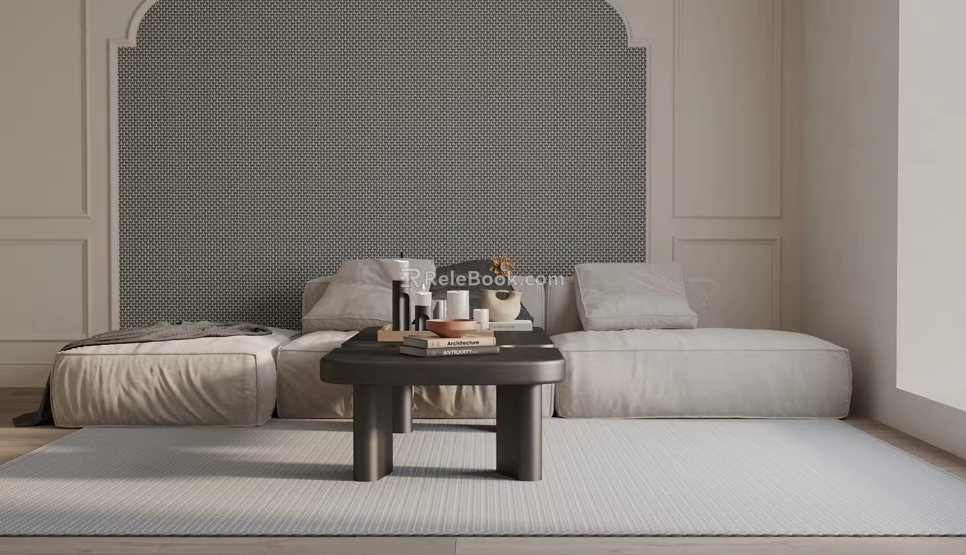 Sofa combination 3d model