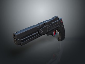 pistol semi-automatic pistol automatic pistol modern weapon hot weapon hot weapon gun military 3d model