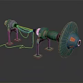 modern engine generator sci-fi generator sci-fi item 3d model