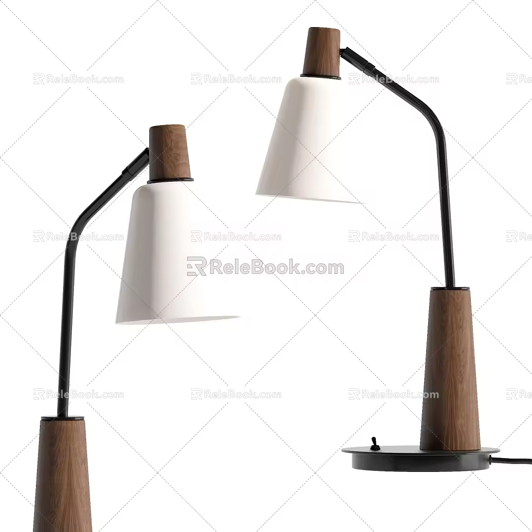 Modern table lamp 3d model