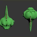 Crocodile Alligator Nile Crocodile carnivore reptile cold-blooded animal reptile 3d model
