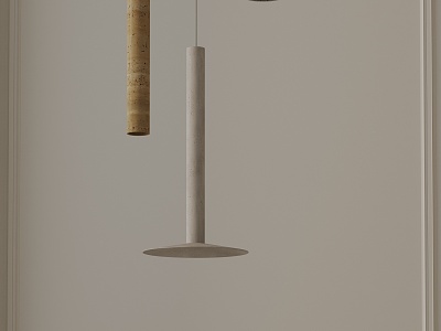 Modern chandelier 3d model