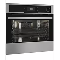 Electrolux Modern Kitchen Oven With Digital Temperature Display And Stainless Steel Racks