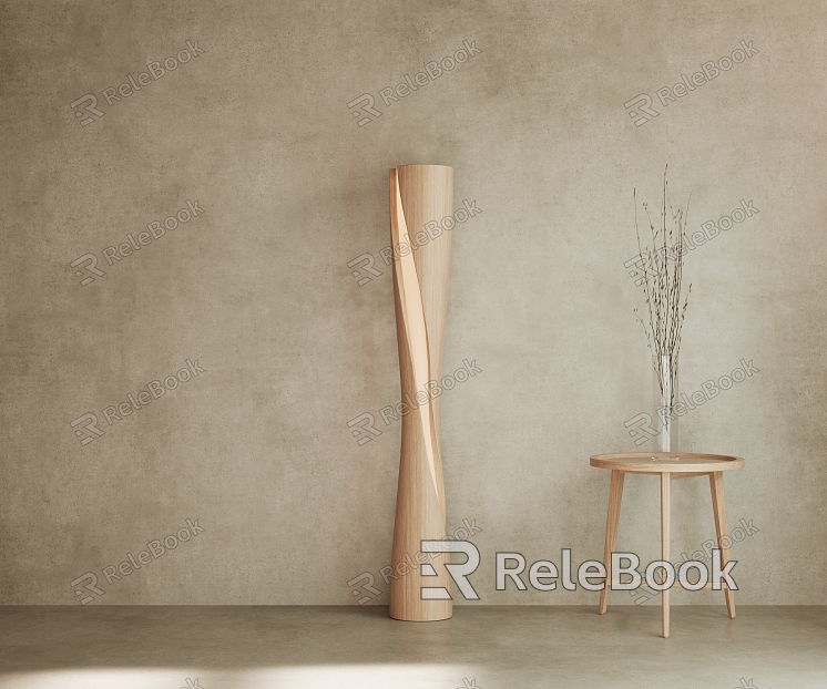 AI Creative Log Floor Lamp Simple European Floor Lamp Nordic Floor Lamp Minimalist Log Floor Lamp model