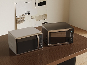 Microwave oven 3d model