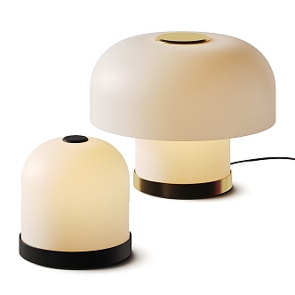 Modern Zara Home Table Lamp Desktop Table Lamp Acrylic Table Lamp 3d model