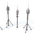 antenna signal receiver cell phone tower 3d model