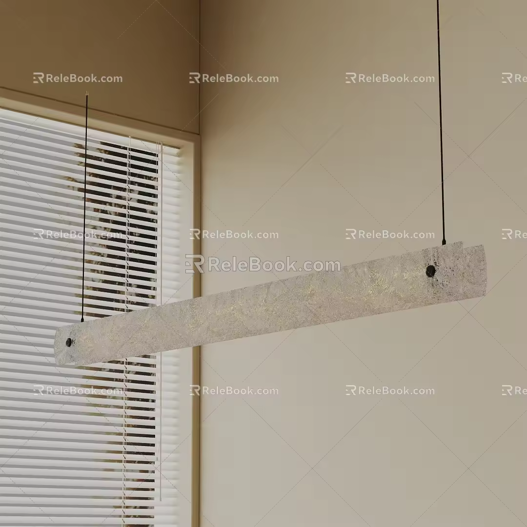 Modern chandelier 3d model