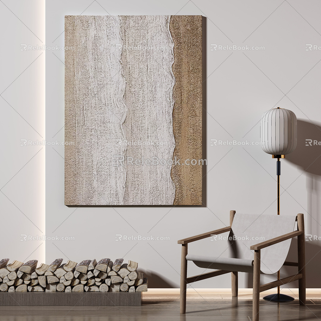 Quiet Decorative Paintings 3d model