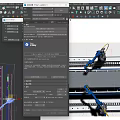 Precision Industrial Robotic Arms Handling Metal Sheets on Factory Production Line