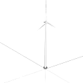Wind Turbine Industrial Equipment With Tall Tower And Rotating Blades For Renewable Energy