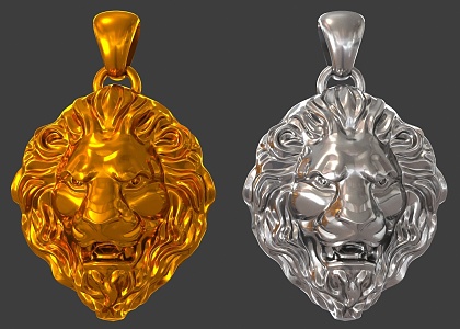 Lion Pendant Animal Pendant Lion King Pendant Ornament Lion King Pendant Animal Jewelry Lion Pendant Animal Pendant Lion King Pendant Ornament Lion King 3d model