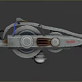 laser tower turret turntable sci-fi tower defense game tower defense sci-fi turret game turret game turret 3d model