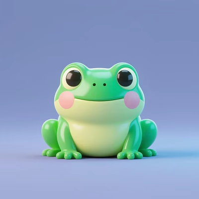 Frog Electric Toy Children's Toy Jumping Frog 3d model Frog Electric Toy Children's Toy Jumping Frog 3d model