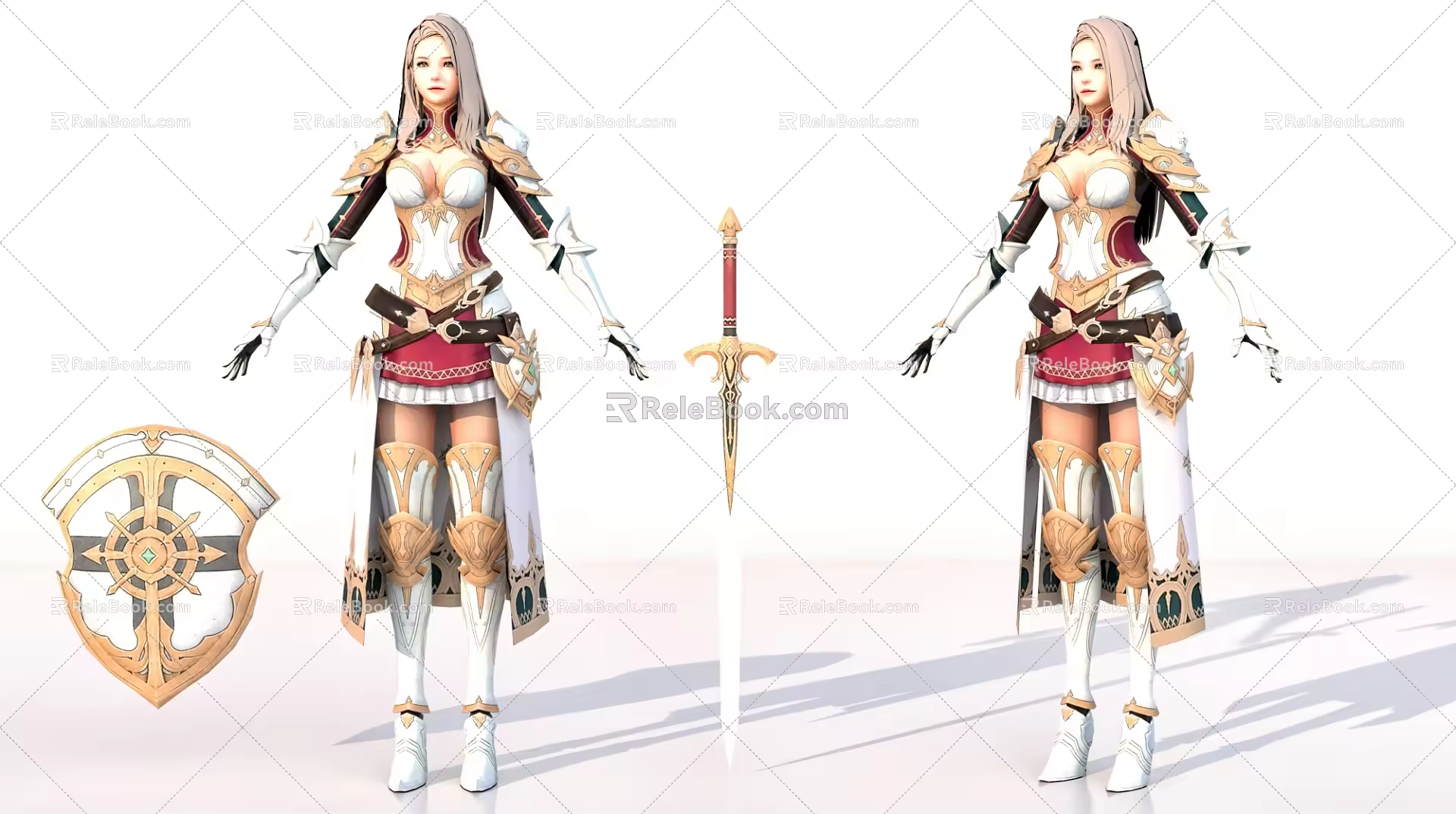 High Quality 3D Game Characters 3d model