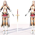 High Quality 3D Game Characters 3d model
