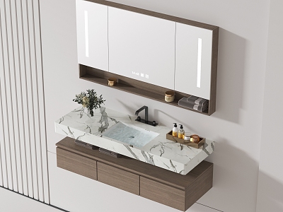 Bathroom basin model