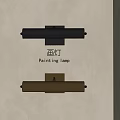 Modern Black And Brown Wall Mounted Lamps For Home Interior Decoration
