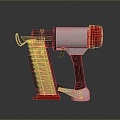 nail gun nail gun daily necessities 3d model