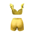 Shorts Bra Top suit Swimwear Swimwear Clothes Summer Pants Swimming Trunks for Vacation 3d model