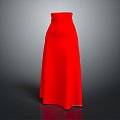 Women's Skirt Long Robe Long Skirt Ethnic Costume Ethnic Minority Ethnic Minority Costume Women Model Women 3d model