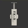 White TX-T Brand Surveillance Camera with Mounting Bracket for Computer Security Monitoring