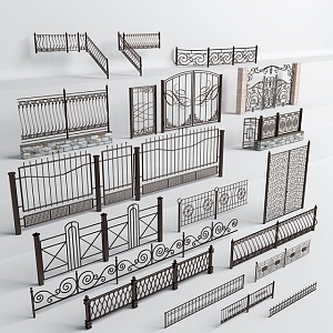 Gate 3d model