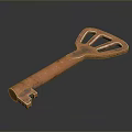 Key Door Key Gold Key Silver Key Ancient Key Cartoon Key Animation Key Realistic 3d model