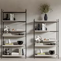 Modern Storage Shelf Bookshelf Display Rack 3d model