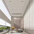 Lobby area 3d model