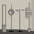 Floor Lamp Metal Floor Lamp 3d model