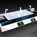 Lifting Sand Table Design With Elevating Mechanism And Interactive Display Models