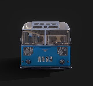 Game Carto Car Bus Next Generation Style 3d model