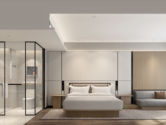 Hotel Rooms 3d model