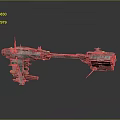 Futuristic Cosmic Spaceship With Interconnected Modules And Metallic Exterior Design