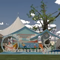 2023 China Xinjiang Luya Hero Challenge and Fishing Capital Carnival with Tent and Cartoon Fishing Activities