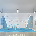 Modern Laboratory Classroom 3d model