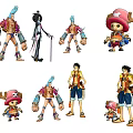 Colorful Anime Character Dolls With Various Outfits Hats And Different Poses