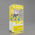 Adventure Themed Coin Operated Claw Machine With Plush Toys For Indoor Amusement